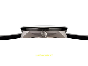 Botta UNO24 40mm Titan weiß  Black Editionbordeaux Seitenansicht